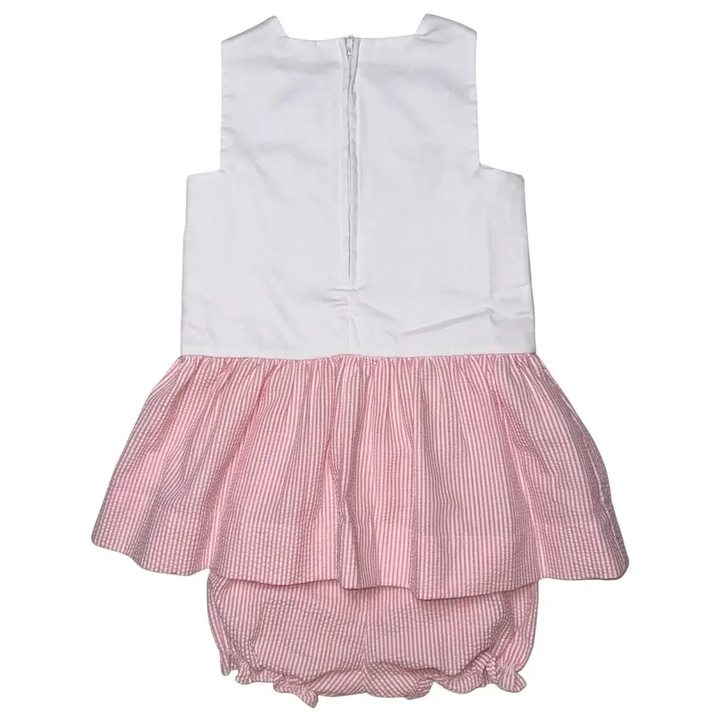 Boutique Butterfly Pink and White Set best for 5-6Y